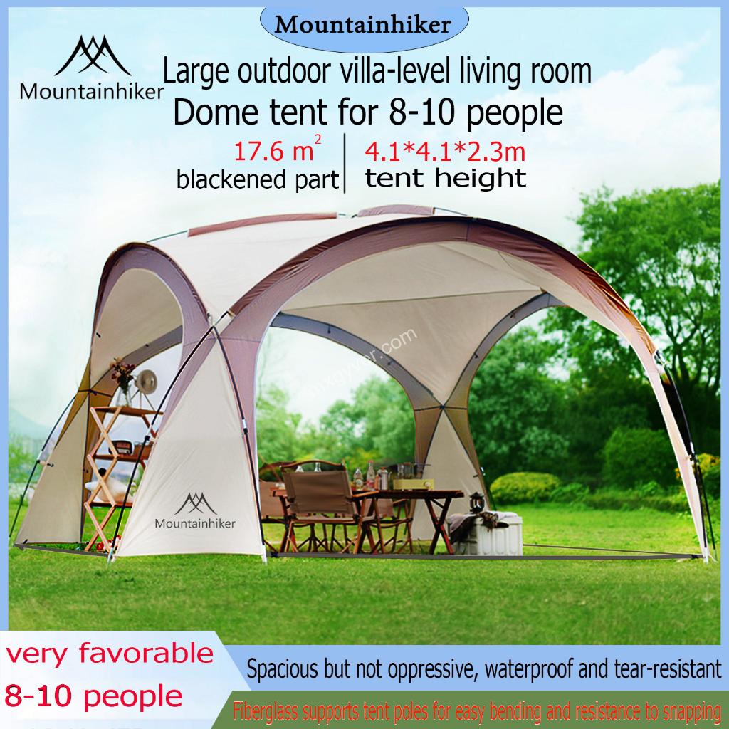 Mountainhiker Shelter Dome Tent Khaki Color Campersite.my